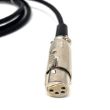 XLR 4P MALE TO FEMALE Cable