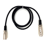 XLR 4P MALE TO FEMALE Cable
